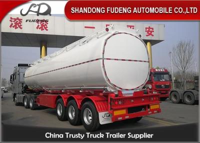 China Aluminium28t Capaciteit 45000 Liter van de Brandstoftanker de Semi Aanhangwagen Te koop