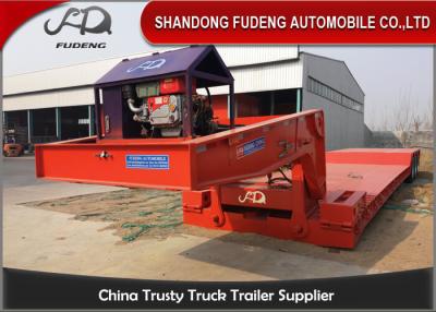 China Equipo pesado el 15M 3 Axle Detachable Gooseneck Trailer en venta