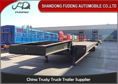 China Kundengebundene Achse 4 13 Meter Lowboy halb Anhänger- zu verkaufen