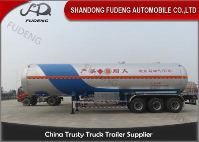 Cina 59,7 camion cisterna cubico del gas dell'asse Q345B 25T GPL dei tester 3 in vendita