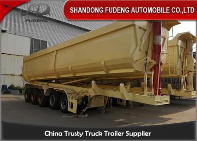 China Achsen der Luft-Suspendierungs-80T 5 45 Kubikmeter entleeren Trailer zu verkaufen