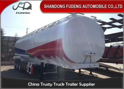 China 4 de Tanker Semi Aanhangwagen van de compartimentenq345b 45000L Brandstof Te koop