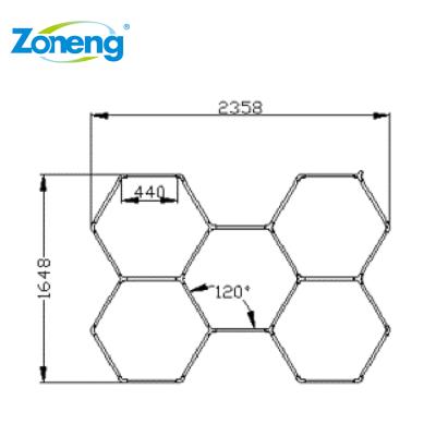 China Easy Installation 2021 New Style Deformable Selling Led Garage Detailing Light Light for sale