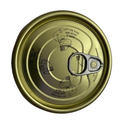 China Y307 Tinplate Non Refillable Round Can Easy Open Lid for sale