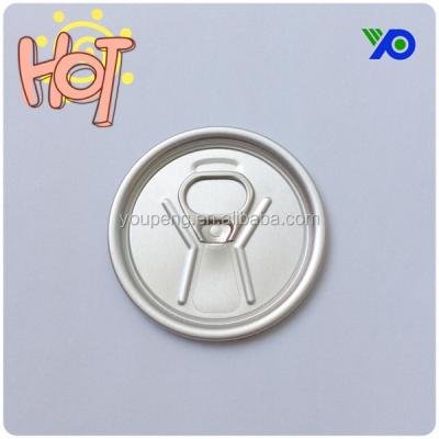 China Partial Aluminum Milk Food Cans 209 (63MM) Easy Open End for sale