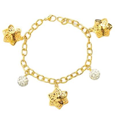 China Yazky 22k Gold Jewelry Charm Bracelet Bangle CLASSIC 24k Gold Bangle Bracelets for sale