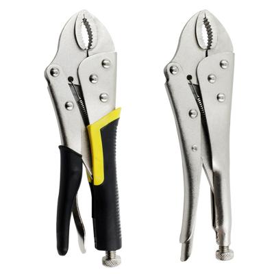 China Multifunctional 10inch Straight Jaw Lock Locking Vice Pliers Vice Grips Mole Pliers Welding Tool Wire Cutter C Hold Locking Vice Grips Hand Tool for sale