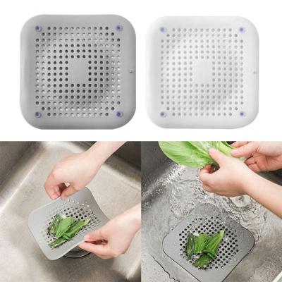 China Hair Filter Sink Sewer Floor Drain Strainer Water Hair Stopper Bath Sink Shower Cover Clog Null Bathroom Accessories for sale