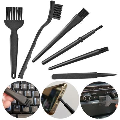 China 6pcs COMPUTER Anti Static Brush PA Safe Synthesized Fiber Detail Cleaning Brush Tool For Mobile Phone Tablet Cleaning Accessories for sale