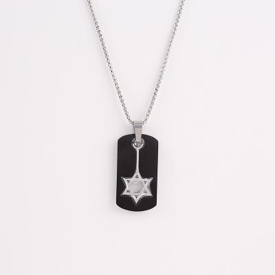 China Personalized Eco-Friendly Fashion Exquisite Stainless Steel Pendant Necklace Hot Selling Chain Necklace for sale