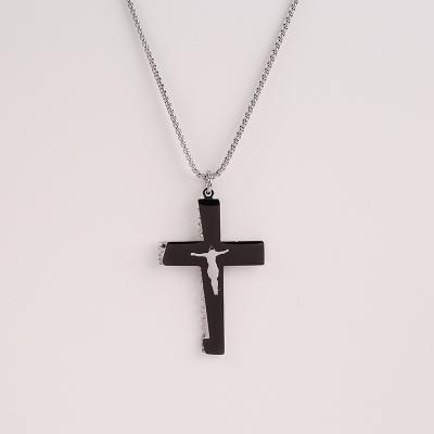 China Eco-friendly Fashion Necklace Street Shoot Lady Chain Collarbone Jewelry Soft Cross Chain For Women for sale