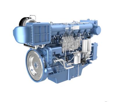 China Water Cooled 4 Stroke 6 Cylinder Weichai Genuine Diesel Engine Used For Marine Engine for sale