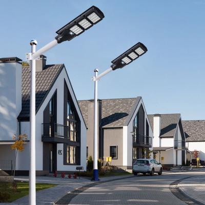 China Replaceable High Bright 40W 80W 120W 150W All New Garden Hotop Battery In One Solar Street Light for sale