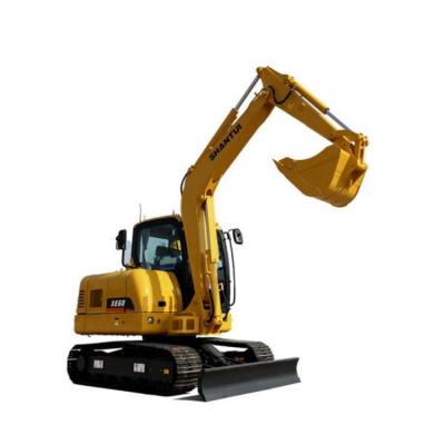 China Hotel Construction Machinery New 6 Ton Small Digger Crawler Loader Excavator SE60E for sale