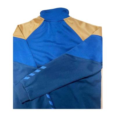 China Breathable Comfortable Polyester Custom Clothes Kids Panel Zip Neck for sale