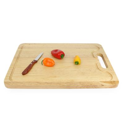 China Disposable manufacturers selling bulk acacia rubber wood wooden cutting board for kitchen chopping for sale