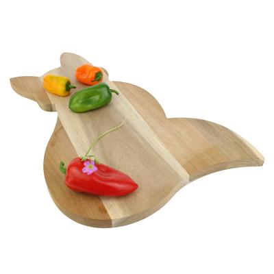 China Factory Disposable Custom Made High Quality Acacia Rubber Wood Kitchen Rubber Wood Chopping Cutting Board for sale