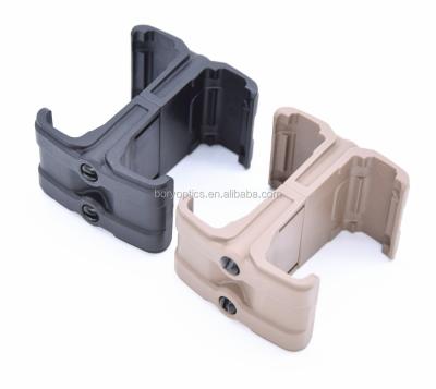 China Polymer Clip AR15 Rifle Gun Magazine Parallel Connector Clip Nylon Coupler Modified Part For M4 Replacement for sale