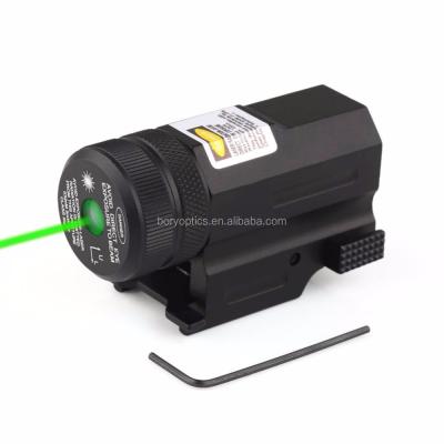 China Aluminum Alloy Hunting Compact Pistol Green Laser Sight For Glock 17 19 Pistol for sale