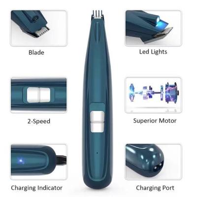 China Viable Dog Grooming Clipers Cordless Low Noise Electric Cat and Pet Clipper Small Dogs Trimmer for Trimming Hair Around Paws for sale