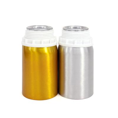 China Fuel Additive Chemical Empty Aluminum Bottle for sale