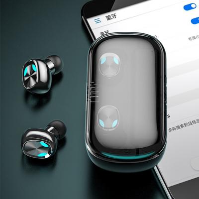 China TWS (True Wireless Stereo) 2022 New Gaming Waterproof In-Ear Low Latency TWS X8 Earbuds LED Display Wireless Headphones with 2200mah powerbank for sale