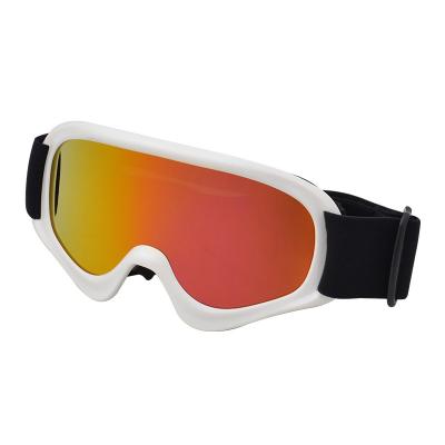 China High Hardness 7017 Double-Layer Glass Supplies Ski Climbing Goggles New Anti-Snow Fog Shade Kids Goggles for sale