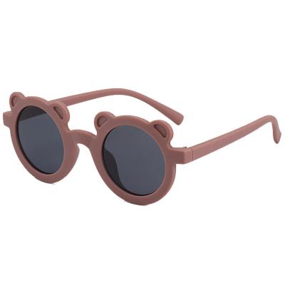 China Fashion Sunglasses Summer Creative Bear Shape UV400 Protection UV Sun Glasses For Kids for sale