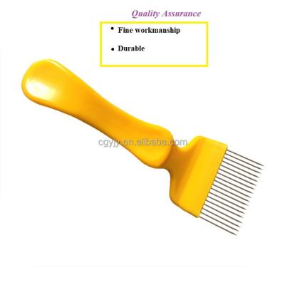 China Farms Beekeeping Tool Factory Honey Uncapping Fork With Plastic Handle for sale