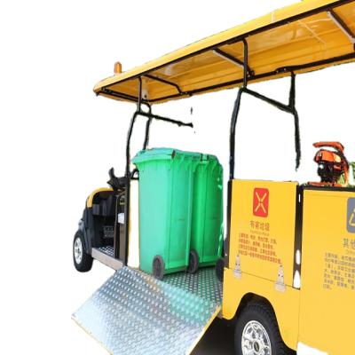 China food & Beverage shops classification hygiene electric four-wheel drive car residential property cleaning garbage truck small zu verkaufen