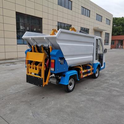 China Hotels Electric Hydraulic Brake Garbage Truck Waste Transport Truck Waste Collector Trucks For Sale zu verkaufen