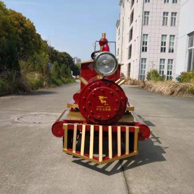 China FRP+steel electric shopping mall train attraction battery train amusement park tourist train trackless tourist rides for sale en venta