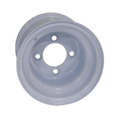 China Car Refit Accessories 18*8.5-8 Guided Steel Rim Wheel Hub Suitable For 18*8.5-8 Golf Cart à venda