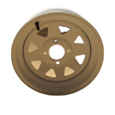 China Hot Selling Steel Golf Cart Refurbishment Accessories 8 Inch Golf Cart Steel Rim Hub for sale