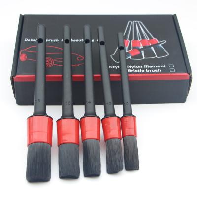 China Car Cleaner Detailing Brush Super Soft Interior Car Wash Brush Car Detailing Brush Set Auto Detail Brush Kit for sale