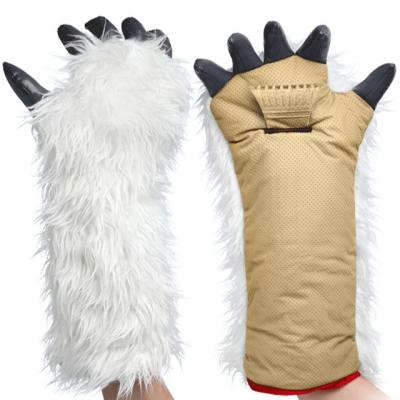 China Keep your hand warm Warm Car Ice Scraper Mitt Novelty Hand Ice Scraper Mitt For Car Ice Cleaning for sale