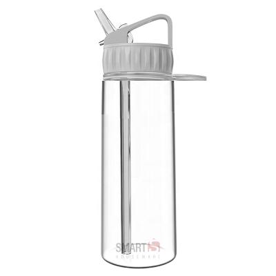 China 24oz Tritan Straw Plastic Water Bottle Eco - Friendly Sustainable With Private Label Customized Rts for sale