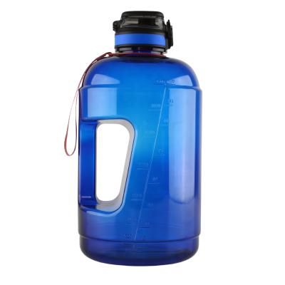 China Sustainable 1 Gallon Water Bottle Large Colorful Designs For Gym And Sports Gym BPA Free Bottle Water for sale