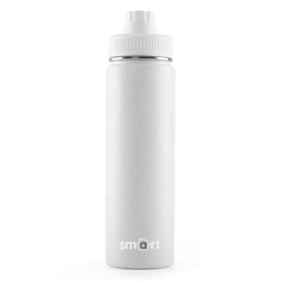 China Sustainable White Thermo Flask 24oz Stainless Steel Material For Gym And Sports Empty Sublimation Product for sale