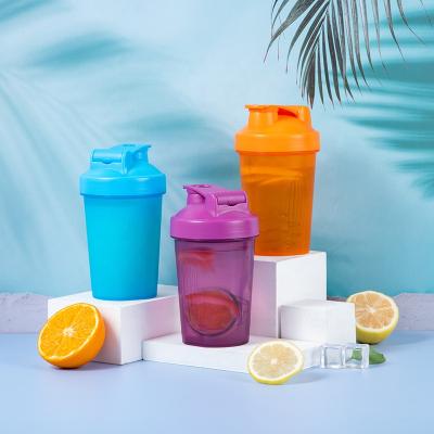 China Sustainable Blender 400ml Protein Bottle For Gym With Label Drop Shipping Custom Items for sale