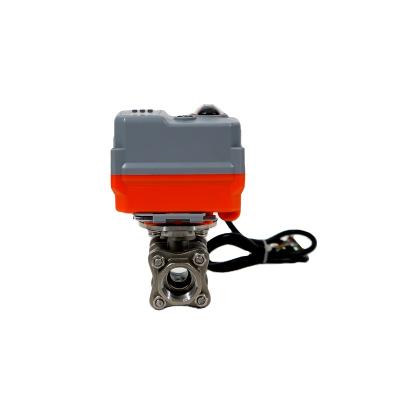 China Ceramic Core Pneumatic Flange General Hard Sealing Single Acting Ball Valve With Metal Body for sale