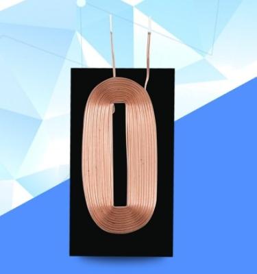 China Manganese Zn Ferrite Qi Induction Coil Wireless Charger Receiver Coil Module Inductor China Power Inductor Wireless Charging Factory for sale