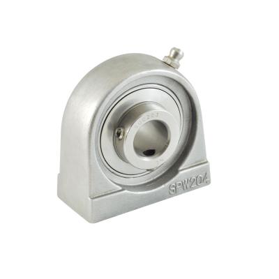 China Transmission And Conveyor Machine High Precision Bearing SUCPA204 INOX RODAMIENTOS Typed Low Housing Pillow Block Bearing For Food Machine for sale