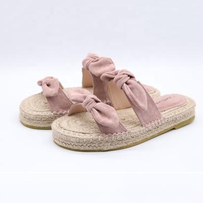 China Scare suede 2020 new products on the market summer new style Korean women's sandals flat women's sandals for sale