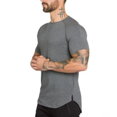 China Wholesale Mens T-shirts Workout Activewear Compression GYM Fitness Top Sports Shirt QUICK DRY for sale