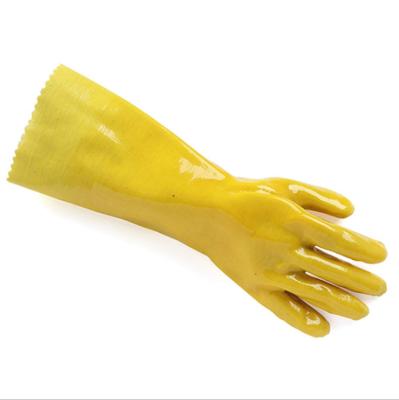 China Comfortable Cheap Price Malaysia Hot Selling Short Medium Long Work Safety Nitrile Impregnated Gloves for sale