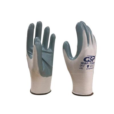 China Anti-smash manufacturers hot sale mechanical safety tools other hand nitrile gloves powder free for sale