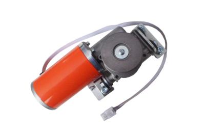 China High quality low noise blushless DC Door Motor orange coating 24VDC 65W 4200RPM for sale