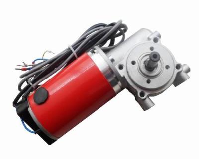 China Bürsten Sie DC-Motor für Schiebetür-Motor, rot mit Kodierer 24VDC 60W zu verkaufen