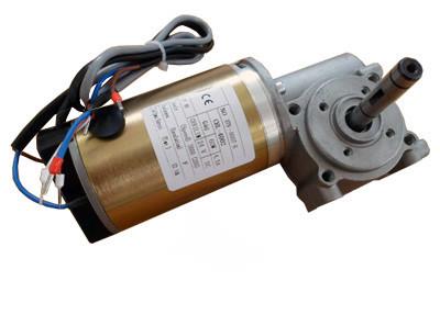 China Bürsten Sie DC-Motor für Schiebetür-Motor, gelb mit Kodierer 24VDC 60W zu verkaufen